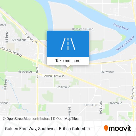 Golden Ears Way plan