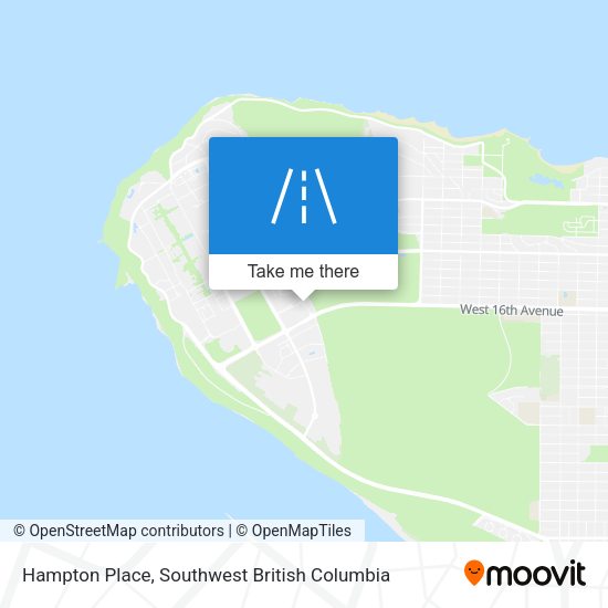 Hampton Place map