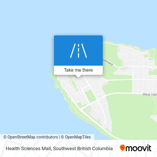 Health Sciences Mall plan