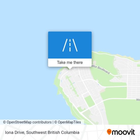 Iona Drive map