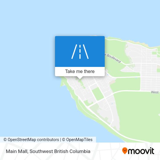 Main Mall plan