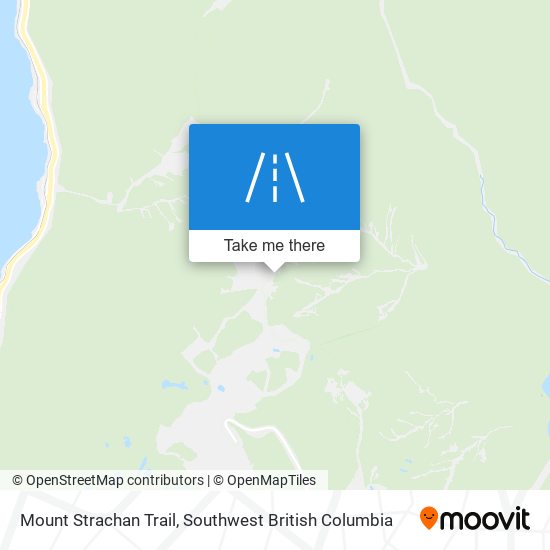 Mount Strachan Trail plan