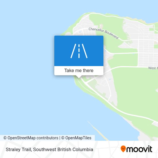 Straley Trail map