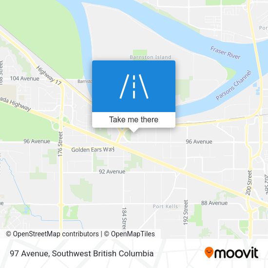 97 Avenue map