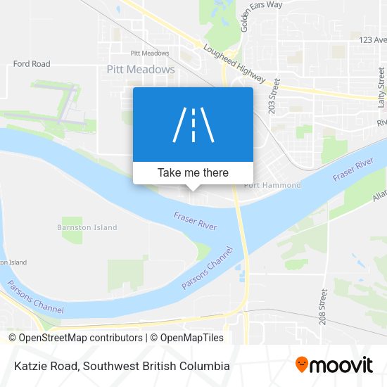 Katzie Road map