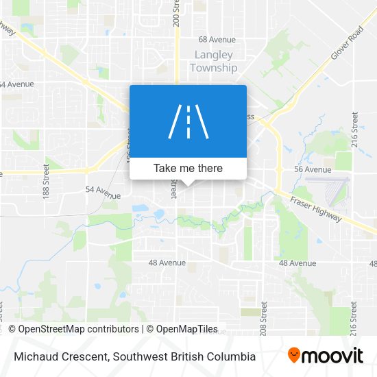 Michaud Crescent plan