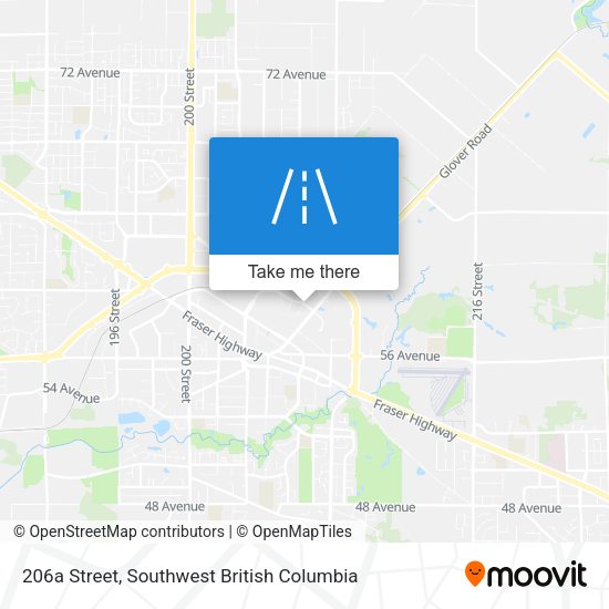 206a Street map