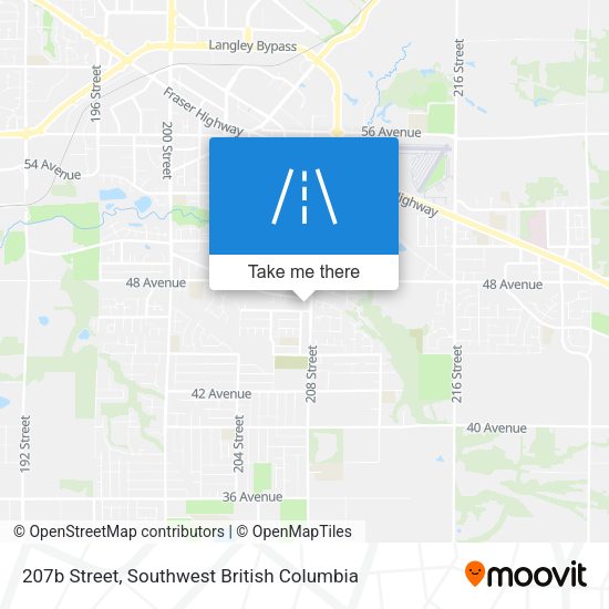 207b Street map