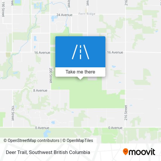 Deer Trail map