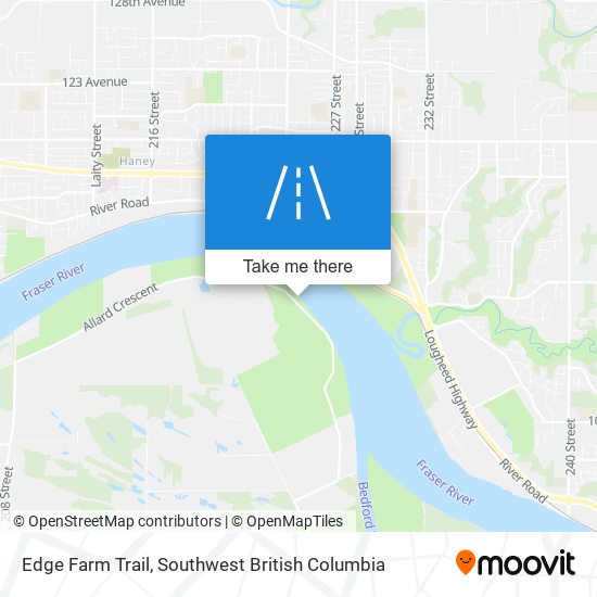 Edge Farm Trail map