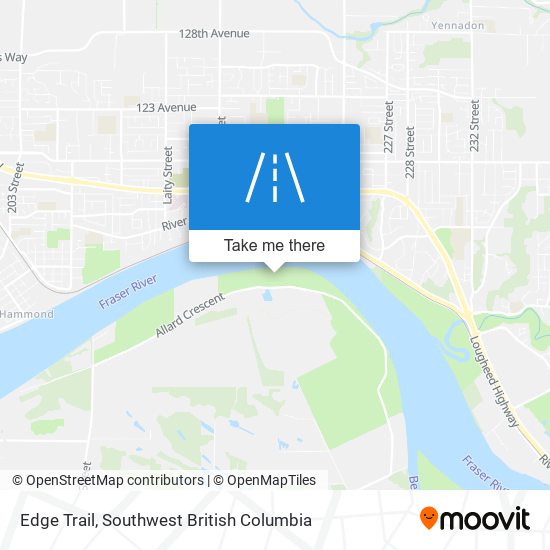 Edge Trail map