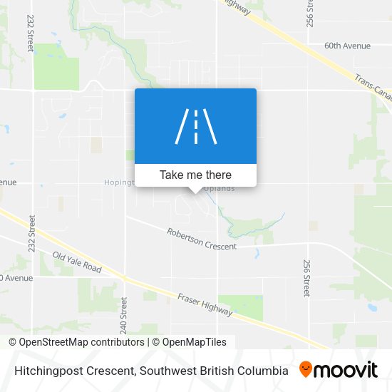 Hitchingpost Crescent map