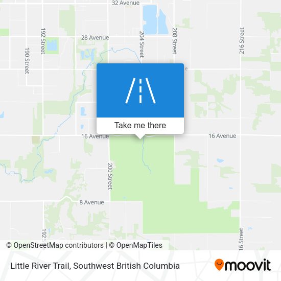 Little River Trail map