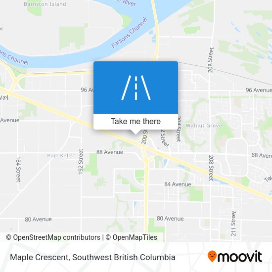 Maple Crescent plan