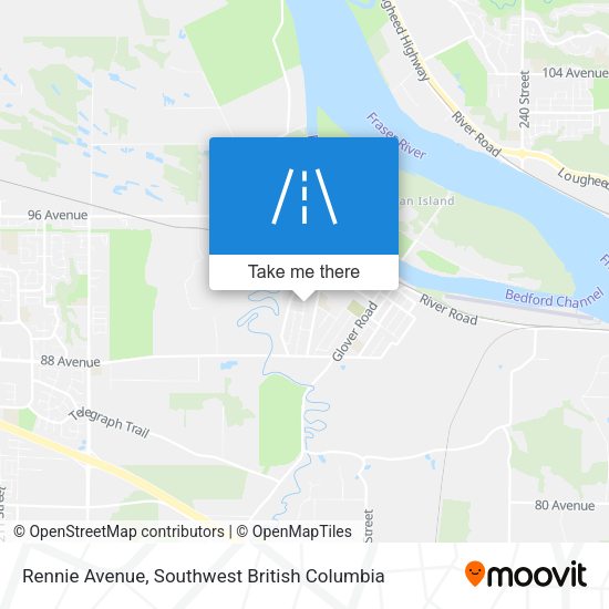 Rennie Avenue map