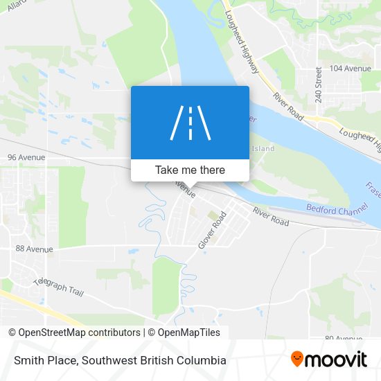 Smith Place map