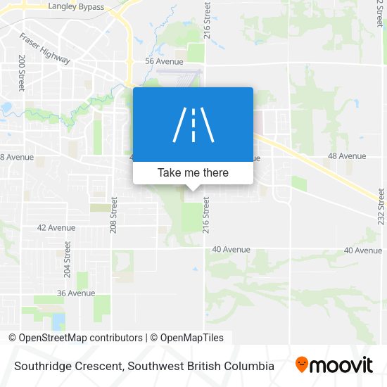 Southridge Crescent map