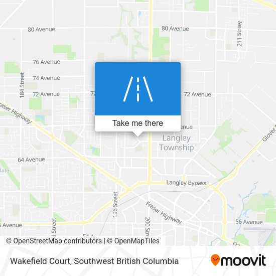 Wakefield Court map