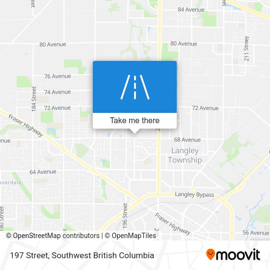 197 Street map