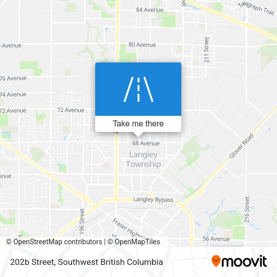 202b Street map