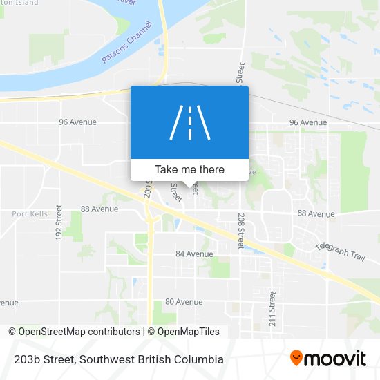 203b Street map