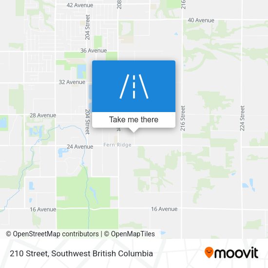 210 Street map