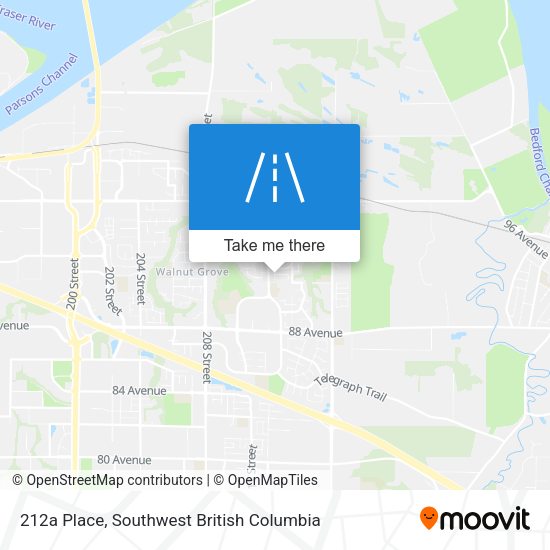 212a Place map