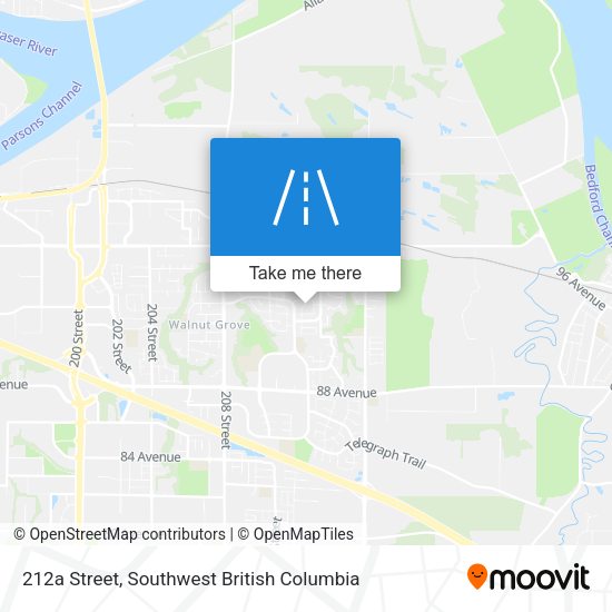 212a Street map