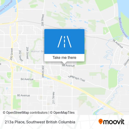 213a Place map