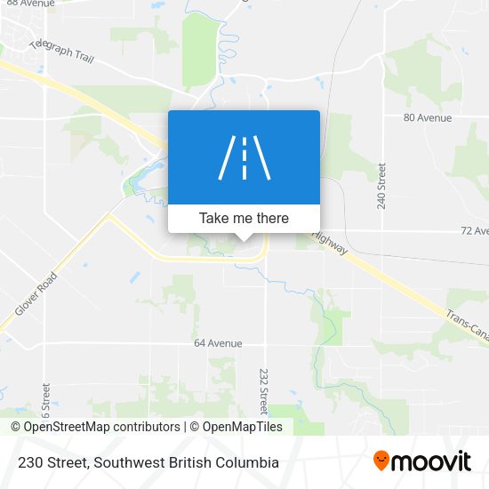 230 Street map