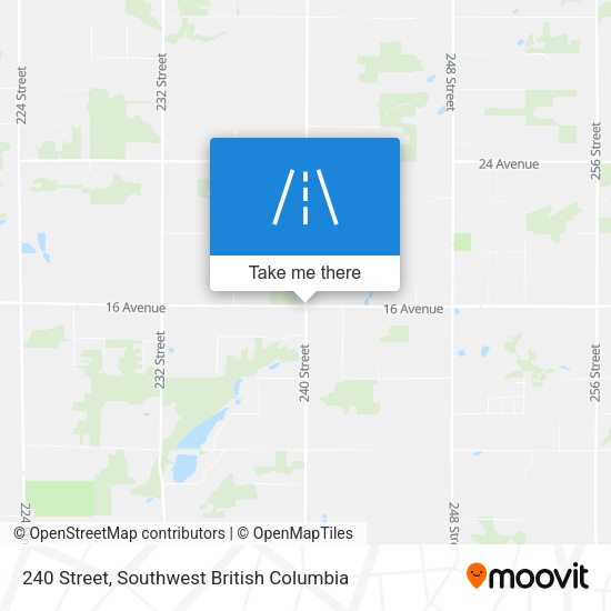 240 Street map