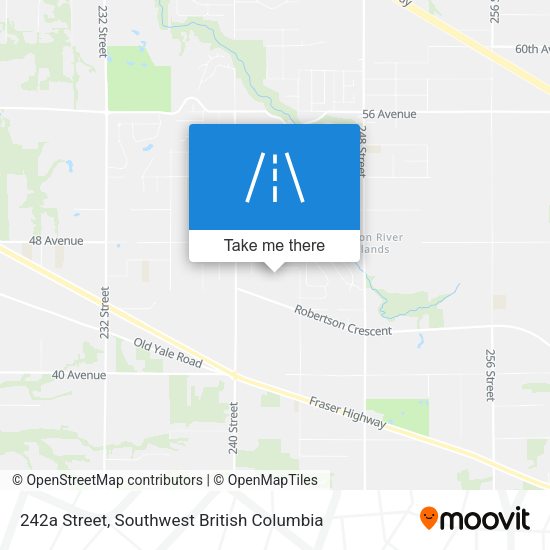 242a Street map