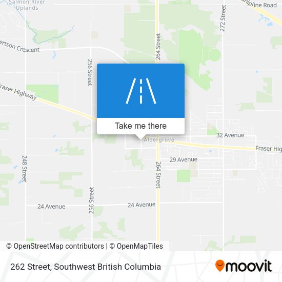 262 Street map