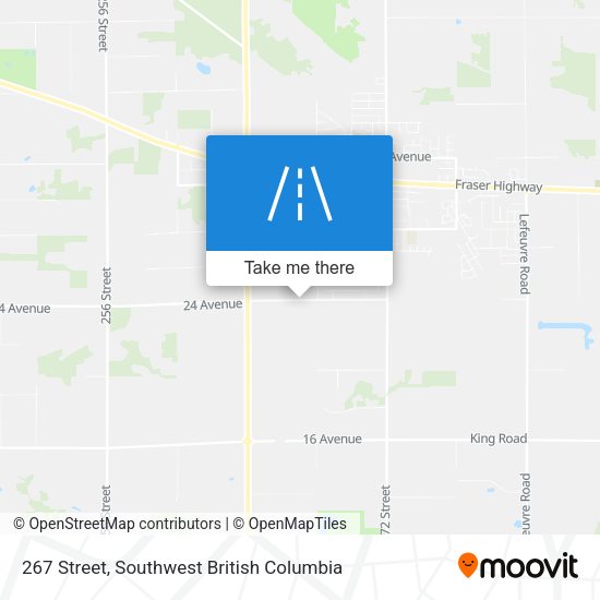 267 Street map
