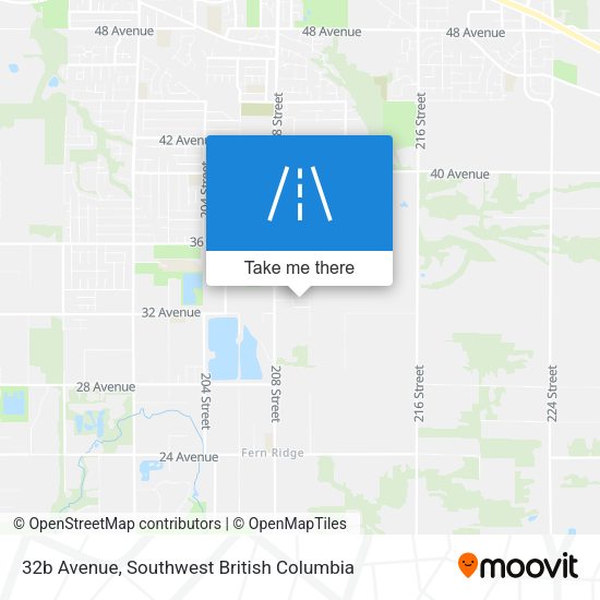 32b Avenue map