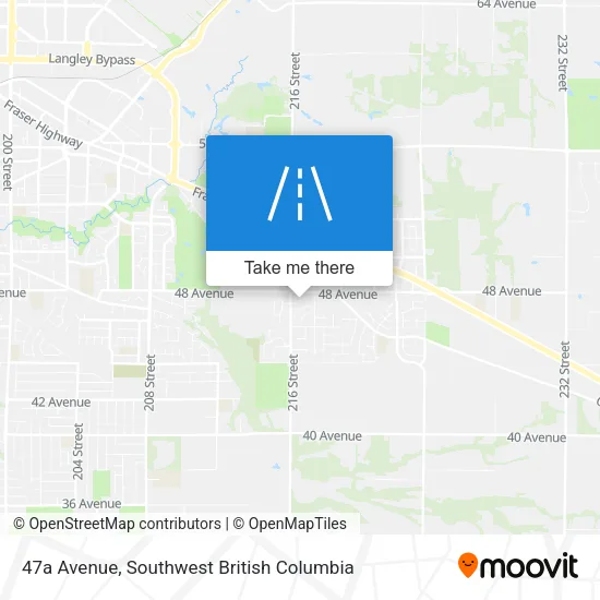 47a Avenue map