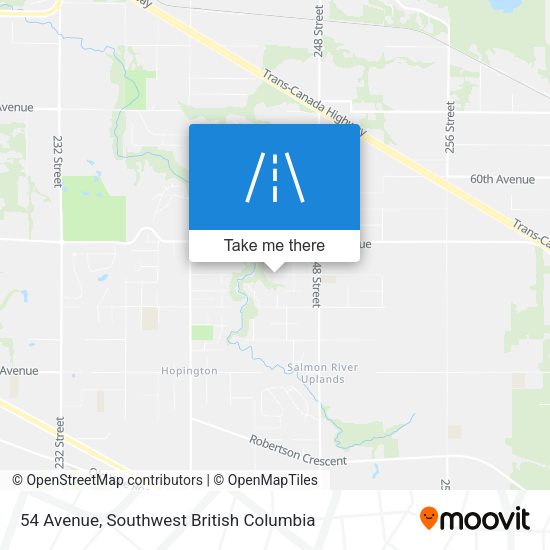 54 Avenue map