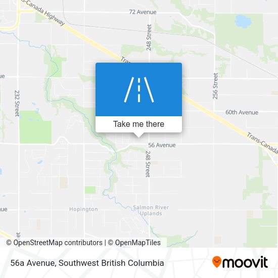 56a Avenue map