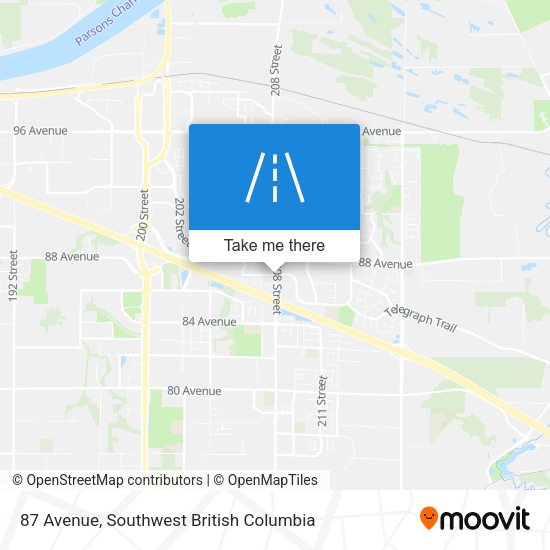 87 Avenue plan