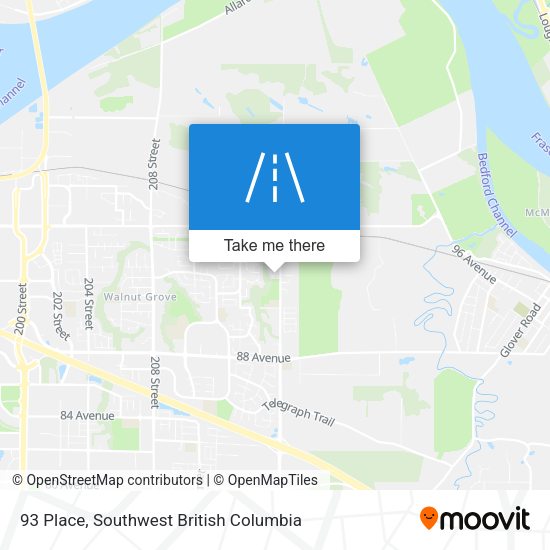 93 Place map