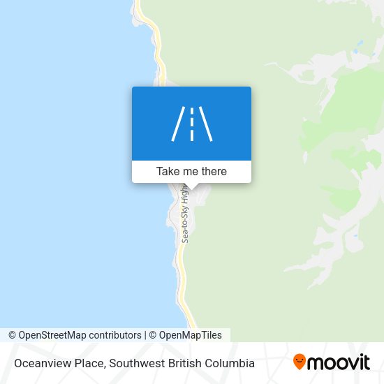 Oceanview Place map