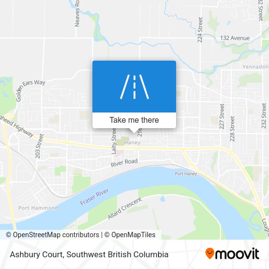 Ashbury Court map