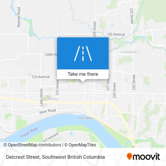 Delcrest Street plan