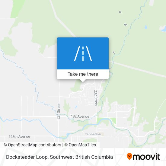 Docksteader Loop map