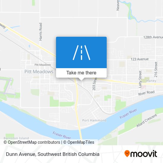 Dunn Avenue map