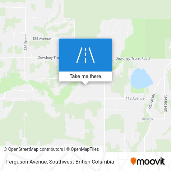 Ferguson Avenue map