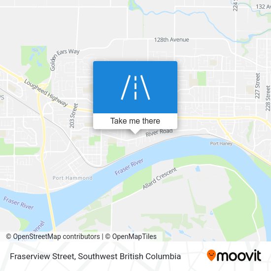 Fraserview Street map