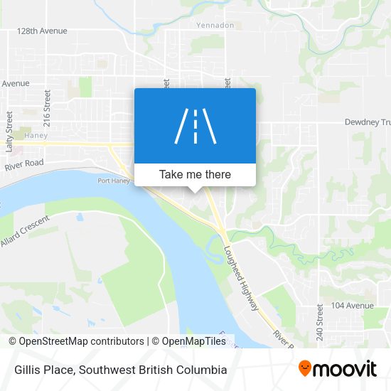 Gillis Place map