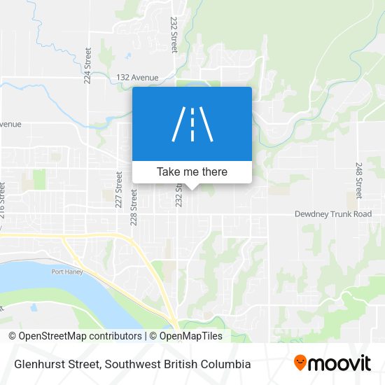 Glenhurst Street map