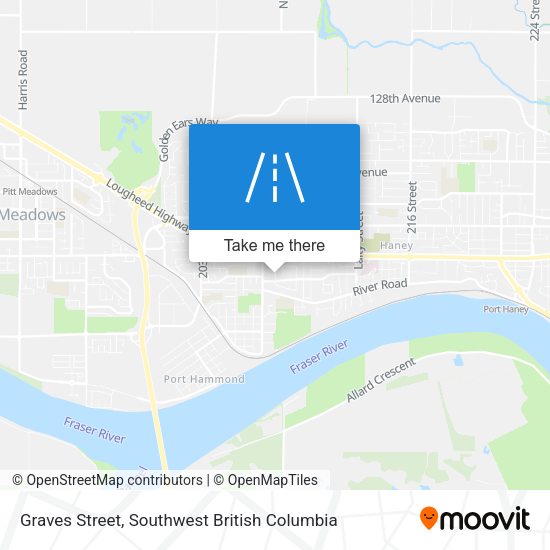 Graves Street map